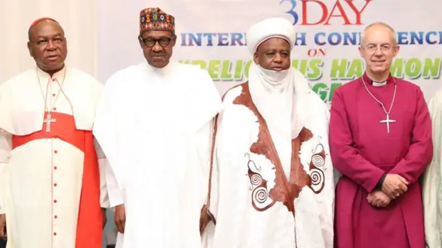 Buhari na Archbishop nke Canterbury
