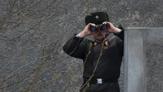 North Korean soldier, 14 April 2017