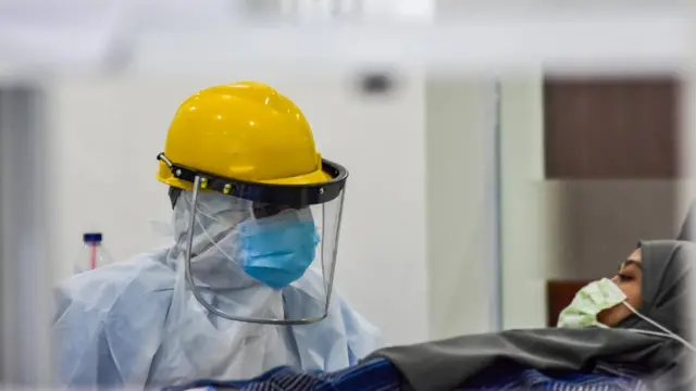 covid-19, indonesia, virus corona, laboratorium