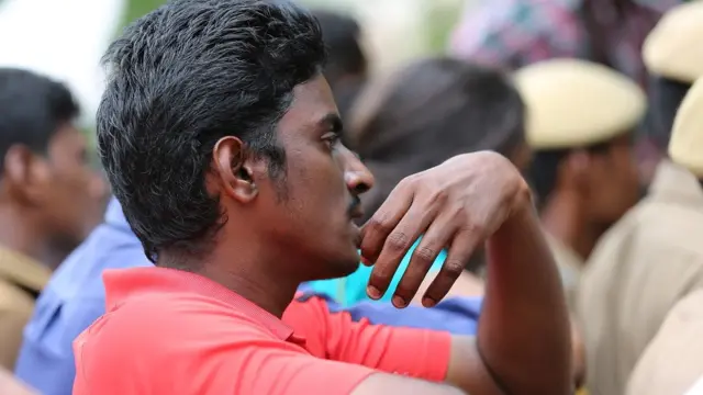 डीएमके के समर्थक