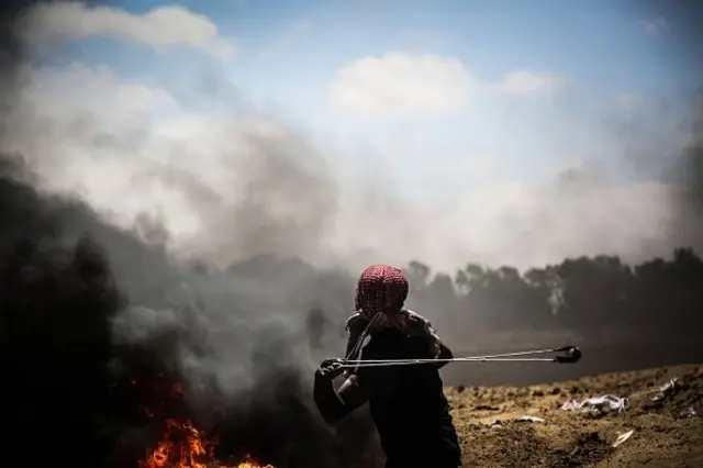 معترضان فلسطینی