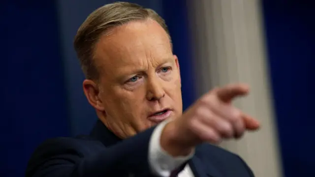 Portavoz de la Casa Blanca, Sean Spicer