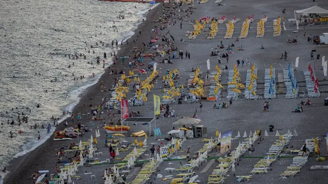 سواحل آنتالیا مقصد تفریحی بسیاری از ایرانیان است