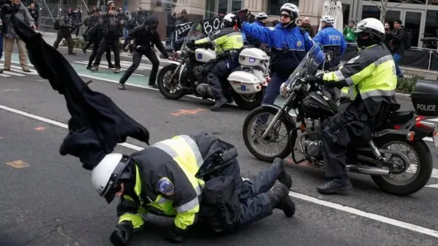 Protesta en Washington D.C.