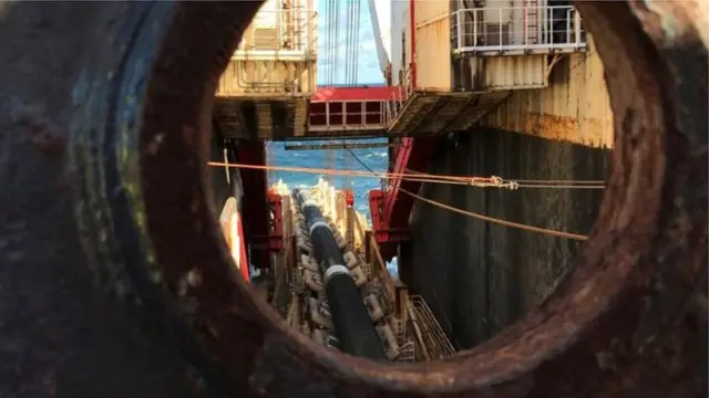 波羅的海的北溪管道