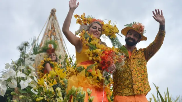 Pipo for Portugal flower festival