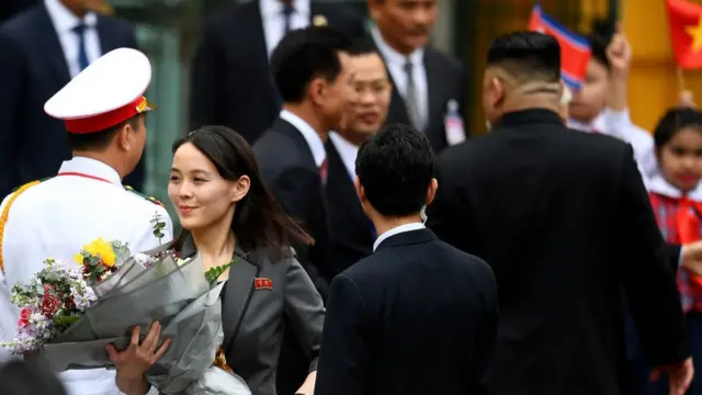 Bà Kim Yo-jong tại Hà Nội