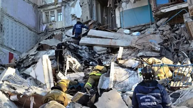 माग्नितोगोर्स्क शहर में धमाका