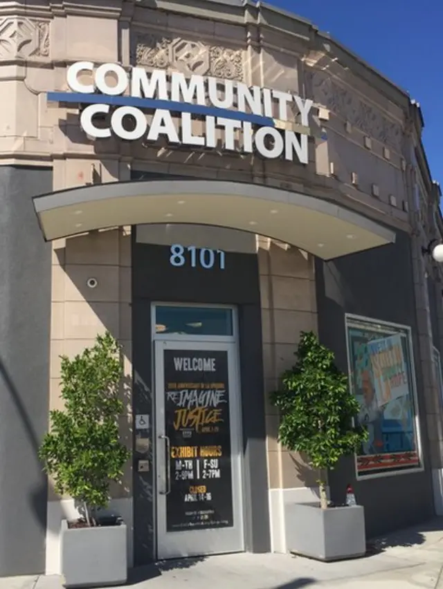 Local de Community Coalition en Los Ángeles