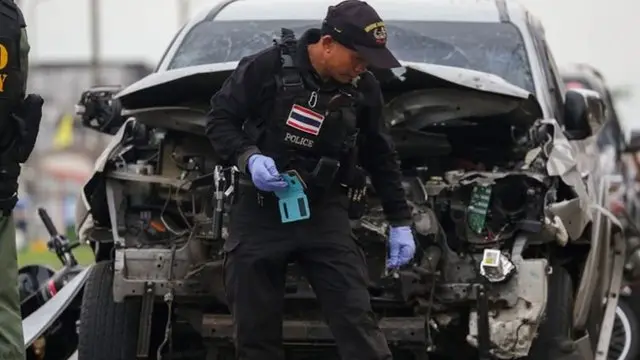 รถยนต์ได้รับความเสียหาย