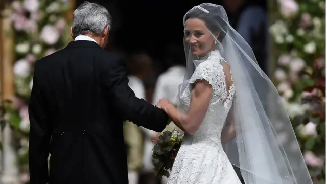 Пиппа и Майкл Миддлтон