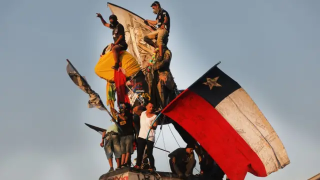 Manifestación en Chile