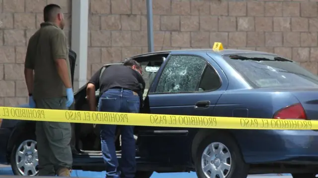 La escena del crimen.