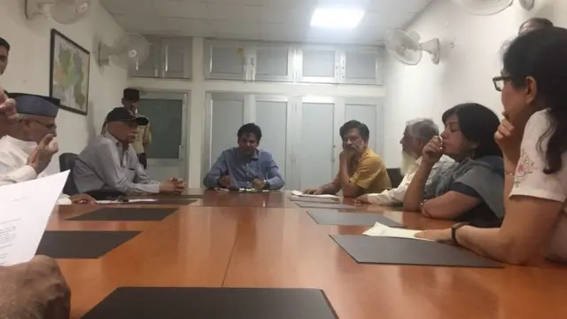 વહીવટી તંત્રની મીટિંગ