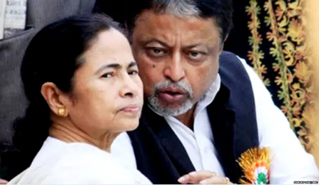 ममता बनर्जी और मुकुल रॉय
