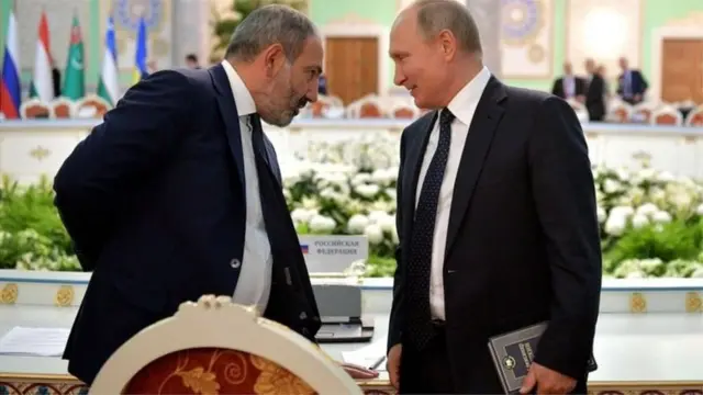 Pashinyan va Putin