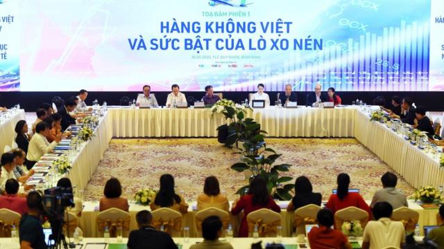 Tham gia hội nghị có cả đại diện một số hãng hàng không và du lịch tại Việt Nam