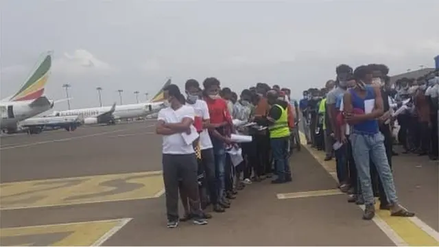 ካብ ስዑዲ ዝምለሱ ኢትዮጵያውያን