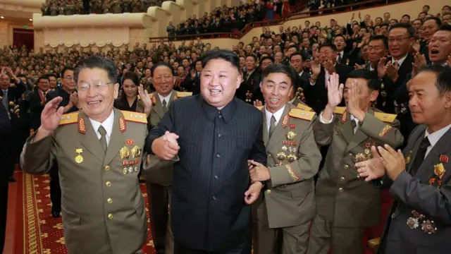 El líder norcoreano Kim Jong un.