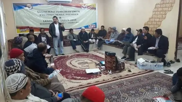 Sosialisasi pemilu di Arab Saudi