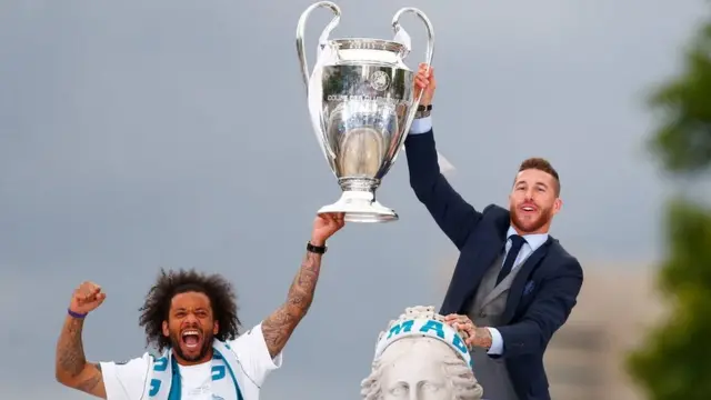 Real Madrid celebration