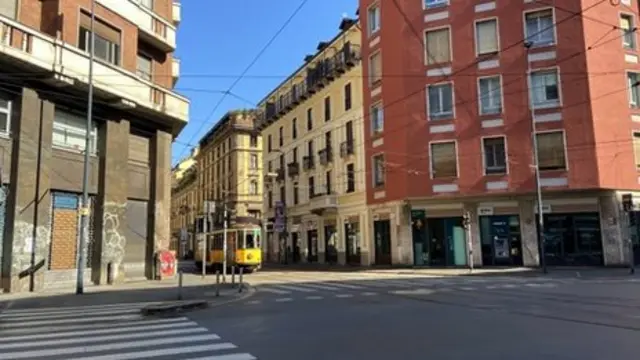 ถนนในเมืองมิลาน