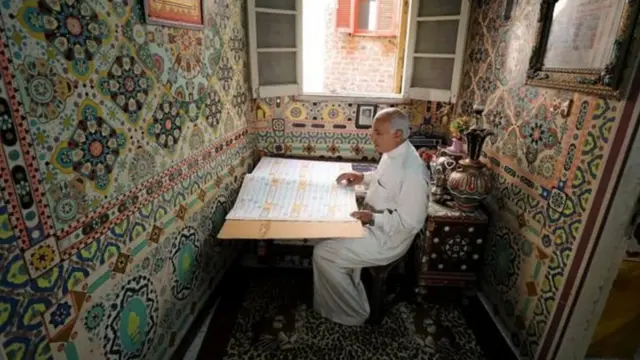 Mısırlı hattat Saad Muhammed