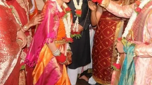 ඉන්දියාවේ විවාහ මංගල්‍යයක්