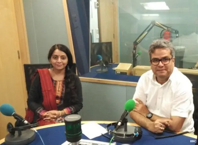 રેહાન ફઝલ સાથે રચના બિષ્ટની તસવીર