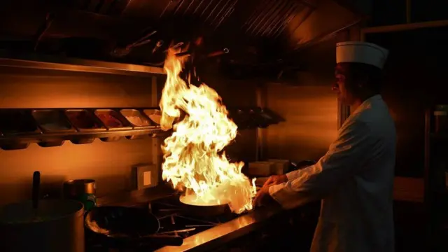 রাজনগর রেস্তোরাঁর রান্নাঘর