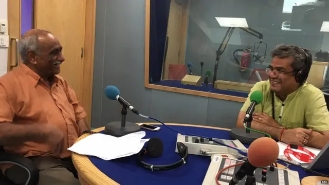 NAURIS PRITAM IN BBC STUDIO