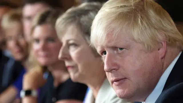 Борис Джонсон, Тереза Мэй