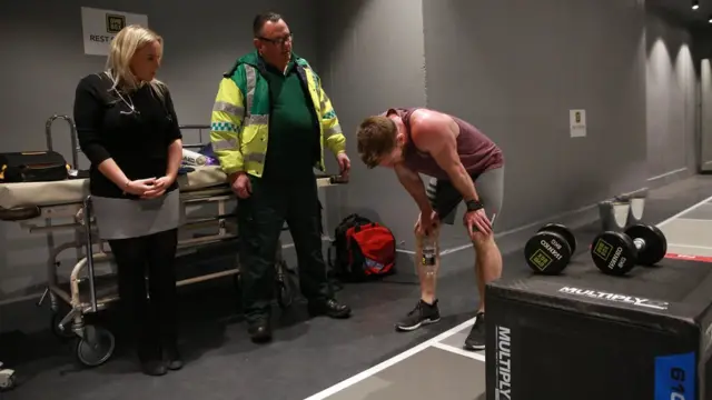 Cuerpo médico en GymBox