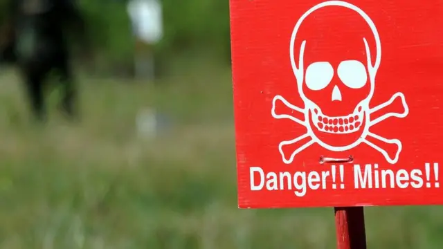 Campos minados en Camboya