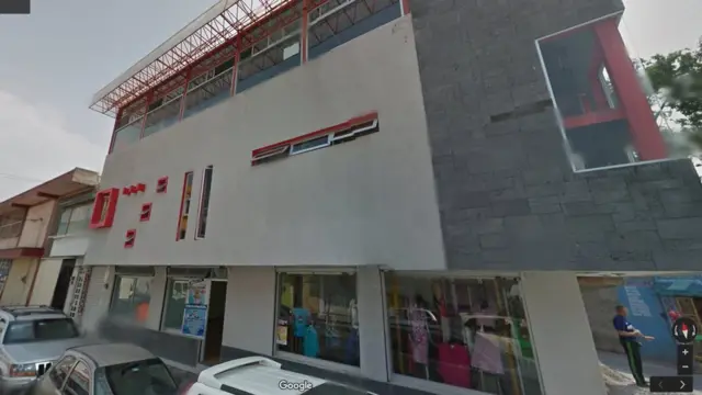 Fachada do prédio onde ocorreu o crime