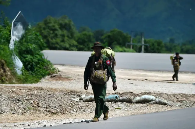 ရှမ်းမြောက်တိုက်ပွဲက စစ်သား