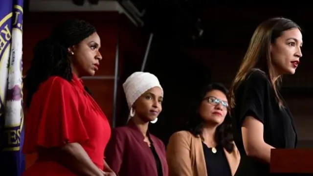 Abapfasoni Alexandria Ocasio-Cortez, Ilhan Omar, Ayanna Pressley na Rashida Tlaib bifatiwe mu gahanga na Trump