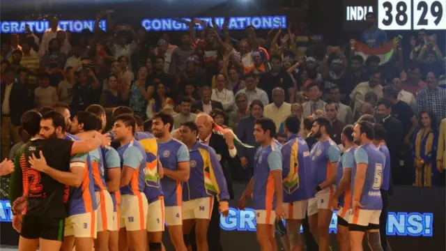 انڈیا اور ایران کبڈی مقابلہ