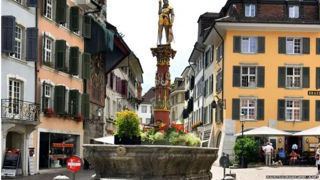 स्विट्ज़रलैंड का सोलोथॉर्न शहर