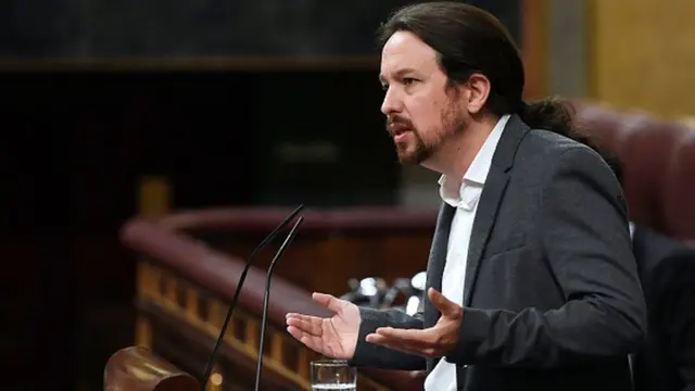 Podemos'un lideri Pablo Iglesias
