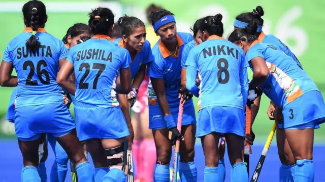 निक्की प्रधान और भारतीय महिला हॉकी टीम