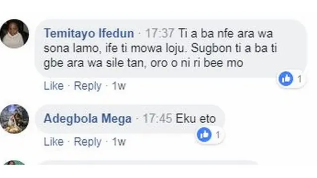 Níbo láyé kọjú sí