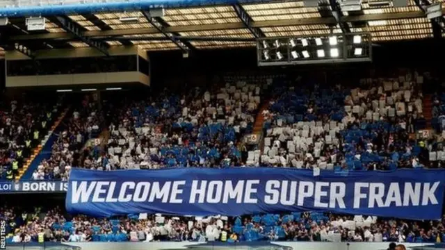 Ndị nkwado Chelsea sịrị Lampard nnọọ n'ụzọ pụrụ iche.