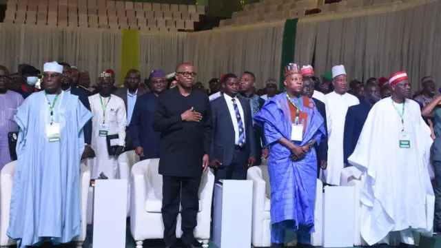 Atiku Abubakar, Peter Obi, Kashim Shettima, Rabi'u Kwaknkwaso