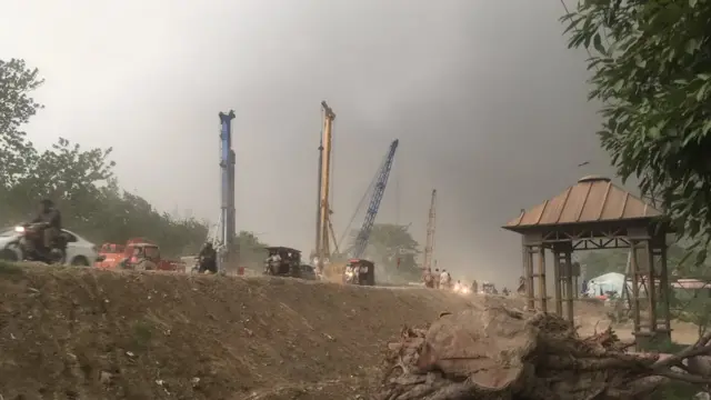 لاہور روڈ کی تعمیر