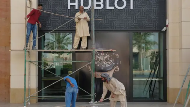 کارگران در عربستان سعودی