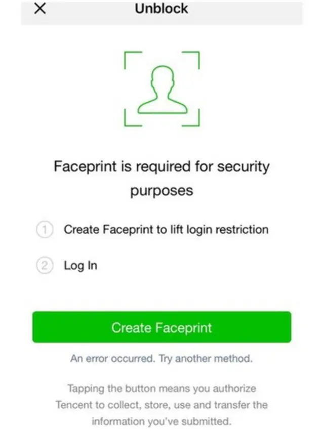 Captura de imagen de WeChat