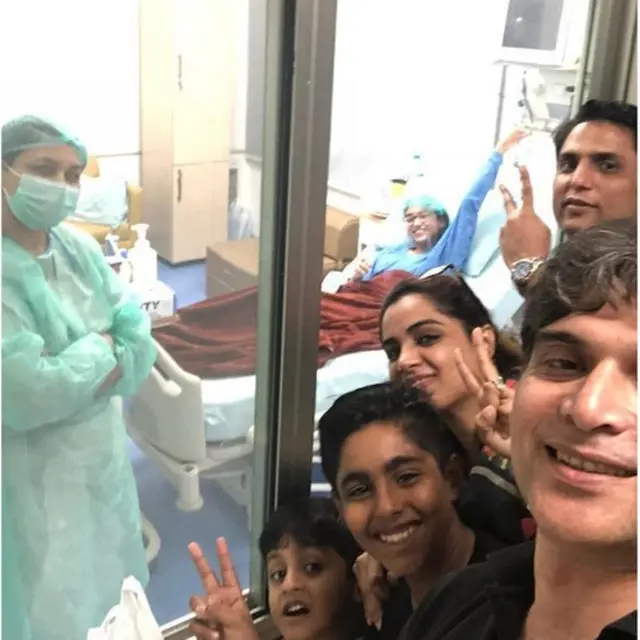 ڈاکٹر اسد امتیاز اور ان کی بیٹی فاطمہ