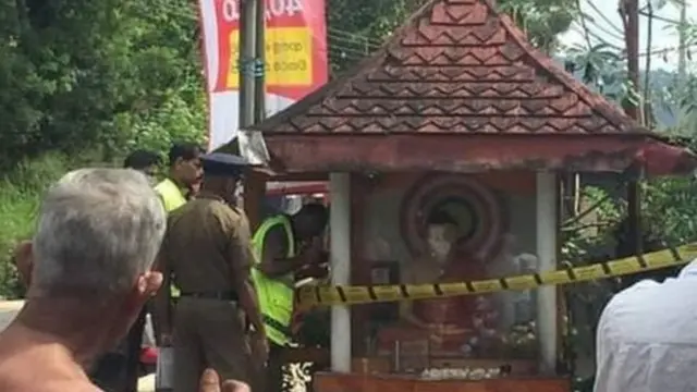 මාවනැල්ලේ බුදු පිළිමවලට හානි කොට තිබූ අයුරු