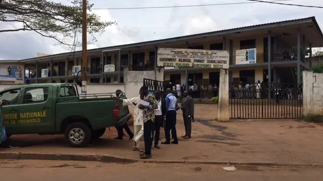 One of de centres wey dem counsellors go for vde voting